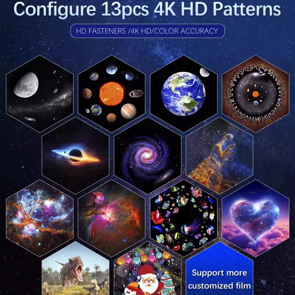Enchanting Starry Sky LED Projector