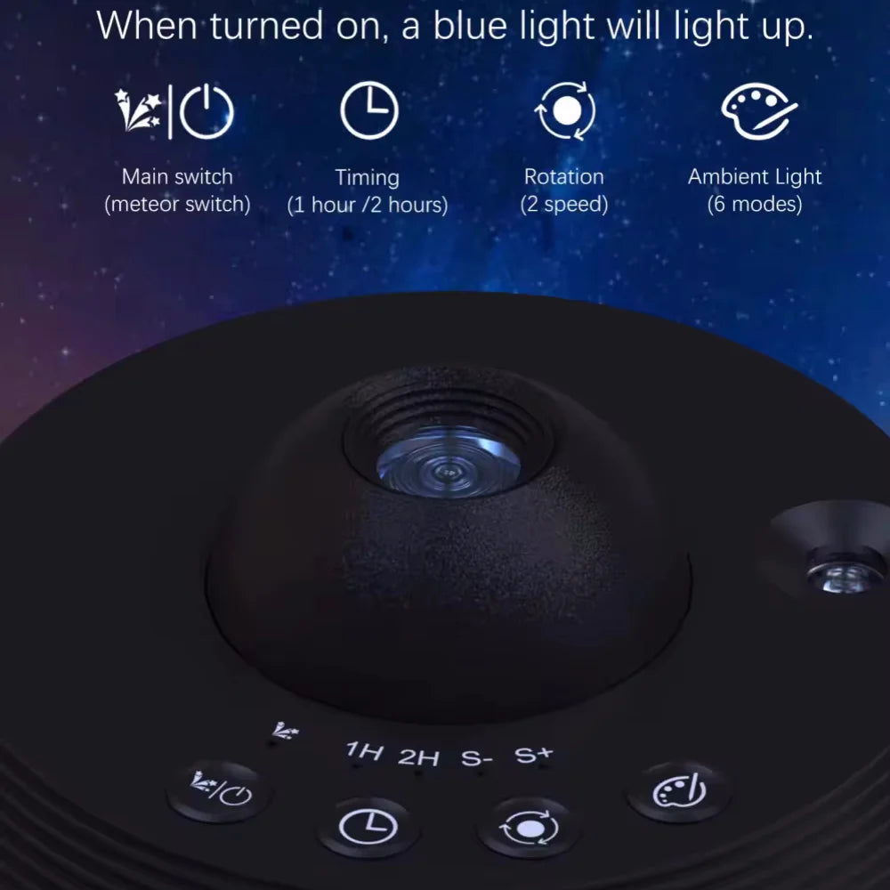 Enchanting Starry Sky LED Projector